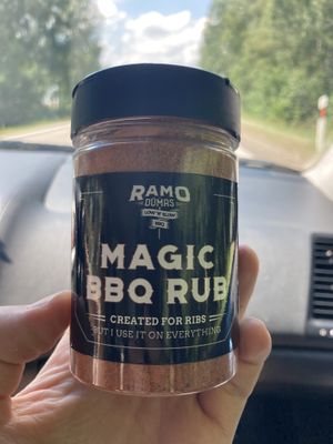 5eur. Vegan BBQ spices at Liūtas Ir Avelė in Utena