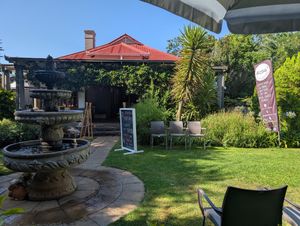 The garden at Koekela in Bloemfontein