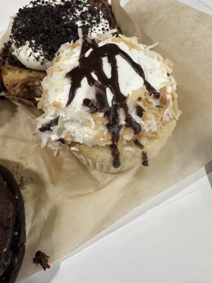 Almond joy cupcake  at For Goodness Cakes - Food Truck in Baiting Hollow