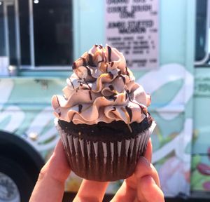 Peanut Butter Cup Cupcake at For Goodness Cakes - Food Truck in Baiting Hollow