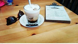 Café at Tribeka Inxaurrondon Coffee in San Sebastian