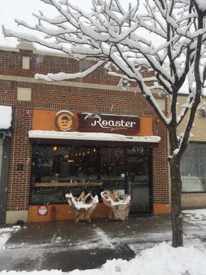 Exterior  at The Roaster Cafe in Mamaroneck