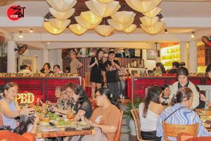 Main hall at Zenhouse in Ho Chi Minh City