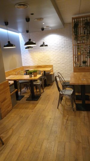 Inside at Señor Piña Las Ramblas in Barcelona