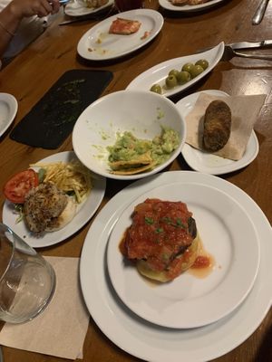 A few options  at Bar España in Mallorca