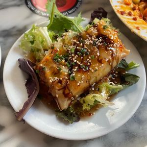 Spring roll   at Bar España in Mallorca