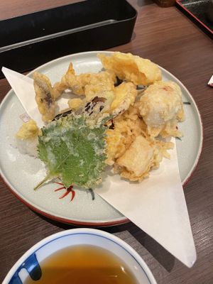Tempura at Yamamotoya in Nagoya