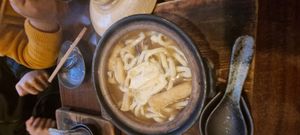 Soya sauce udon at Yamamotoya in Nagoya