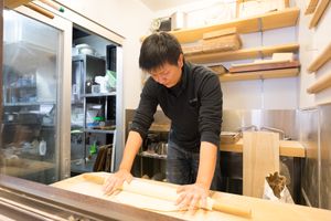 Handmade　Udon at Yamamotoya in Nagoya