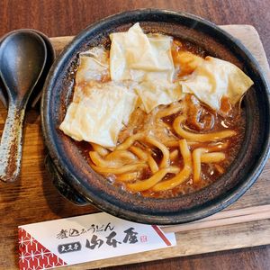 ヴィーガン味噌煮込みうどん at Yamamotoya in Nagoya