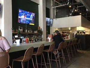 Indoor bar at Good Company in Cleveland