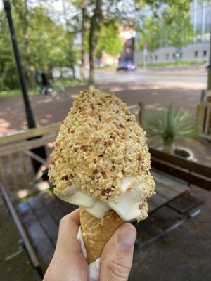 Vegan Ice Cream 🍧  at Slottsparkens Grill & Ice Cream in Malmo