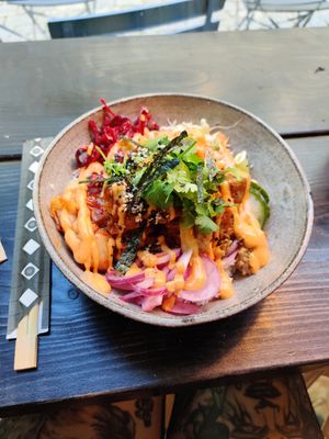 Bibimbap at 88 Market in Gothenburg