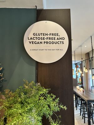 Breakfast sign  at Scandic No 25 in Gothenburg