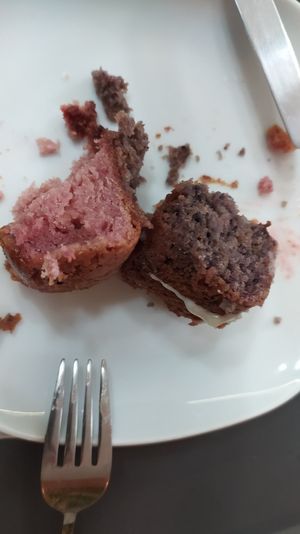 Tarta de frutos rojos ,muy rica at Alfacinha in Braga