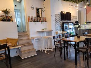 Indoors at Downtown Deli in Gothenburg