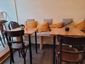 More indoor seating at Downtown Deli in Gothenburg