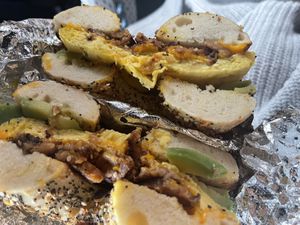   at Roland Park Bagels in Baltimore