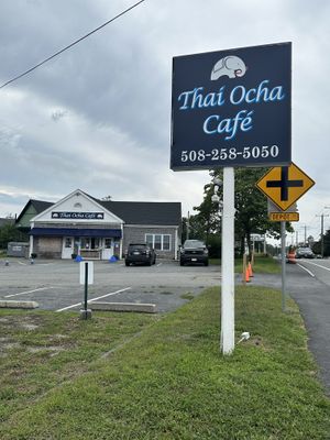 From the road  at Thai Ocha in Dennis