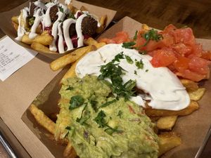 dinner  at Frittenwerk - Kaiserstraße in Frankfurt