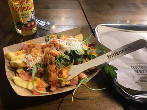 Vegan option at Frittenwerk - Kaiserstraße in Frankfurt
