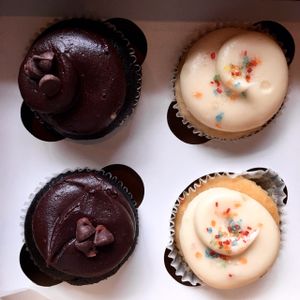 cupcakes! at Sticky Fingers Bakery in Washington