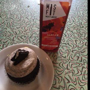 Cookies and cream cupcake! at Sticky Fingers Bakery in Washington