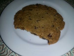 gluten free chocolate chip cookie at Sticky Fingers Bakery in Washington