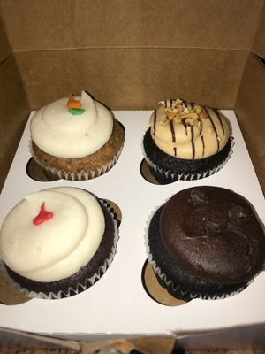 Vegan cupcakes  at Sticky Fingers Bakery in Washington