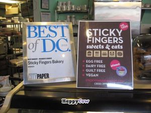 Best of DC - Sticky Fingers Vegan Bakery in Washington, DC at Sticky Fingers Bakery in Washington