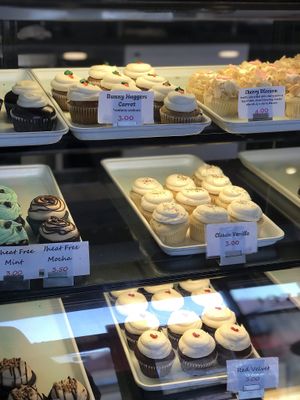 Cupcakes at Sticky Fingers Bakery in Washington