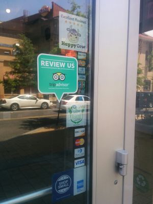 HAPPY Cow approved! at Sticky Fingers Bakery in Washington