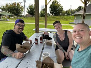 Not a great Pic, I did forget to do that!  at Nature's Design in Binghamton