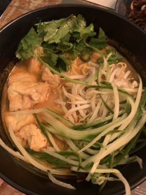 Yasai tofu kare lomen  at Wagamama - S King St in Dublin