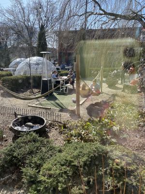 From the store next door  at Outside Coffee - Food Truck in Grand Rapids