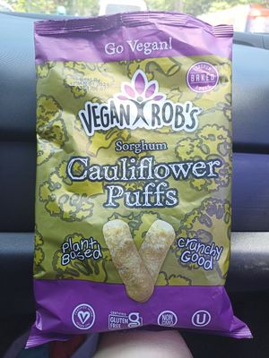 Vegan Rob's Cauliflower Puffs Snack at Organica - Town Center in Panama City