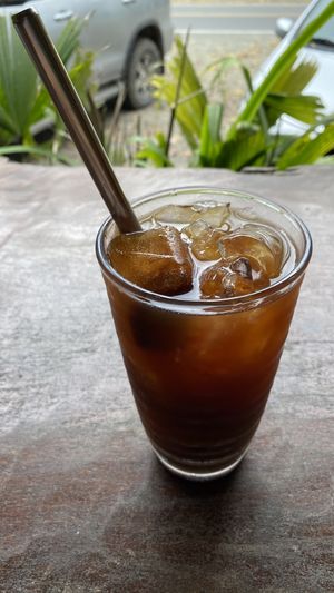 Iced coffee  at Caribeans Coffee and Chocolate Factory in Puerto Viejo De Talamanca