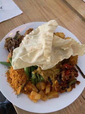 Today’s buffet. Soooo Good! at Citrus in Fitzroy North