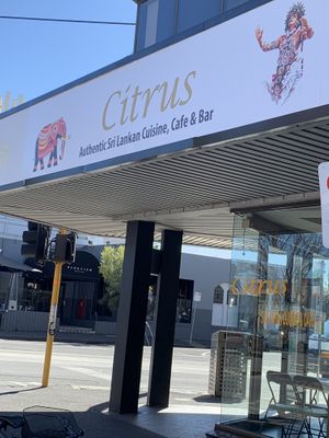 Frontage at Citrus in Fitzroy North