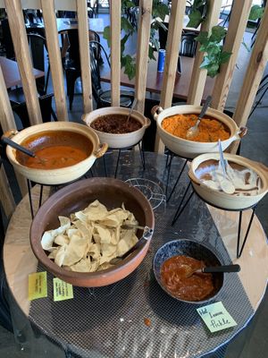 Condiments  at Citrus in Fitzroy North