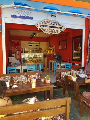 Front of the Restaurant at Gypsy Kitchenette in Kas