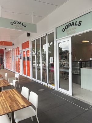   at Gopal's Pure Vegetarian Cafe in Maroochydore