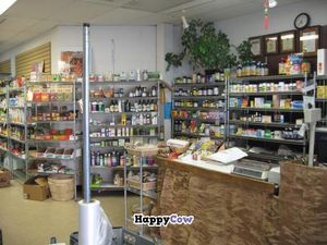 Inside Senbeb Co-op grocery store, Washington, DC at Senbeb Co-op in Washington
