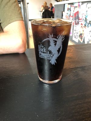 Ice cold coke  at The Black Phoenix in Southampton
