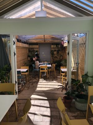 Back area at Oh My Days in Glebe