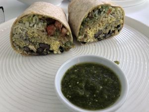 Breakfast burrito  at Oh My Days in Glebe