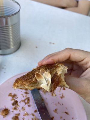 Almond croissant so good I almost forgot picture  at Oh My Days in Glebe