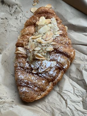 Almond croissant   at Oh My Days in Glebe