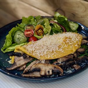 Vegan Omelette at Oh My Days in Glebe