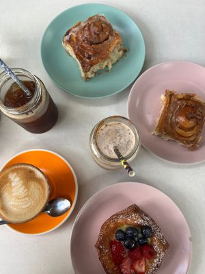 Fruit Danish & Cinnamon Buns at Oh My Days in Glebe